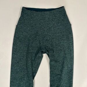 Beyond Yoga Green Heathered Legging